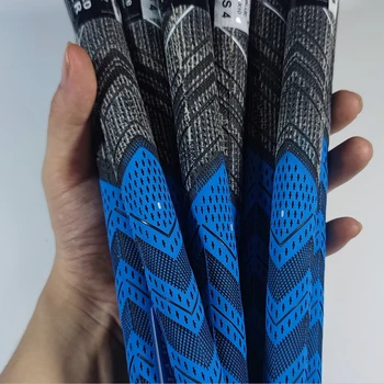 Дръжки за голф 4 + гумени CottonYarn 60R Стандартни /Ютии среден размер / дървени Универсални писалки за стикове за голф син цвят