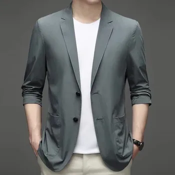 6181-2023 мъжки нова корейска модерна професионална яке за бизнес отдих, луксозен костюм в стил Yinglun
