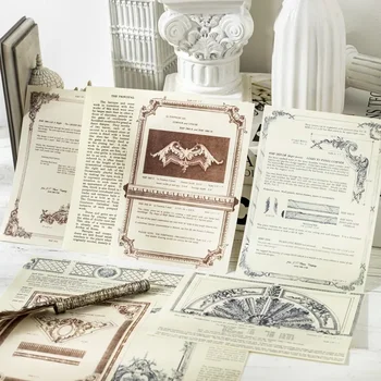 30 парчета Материал книга на Европейската хроника Декорация ретро референтен тетрадка за записи на хартия, албуми, 173 *100 мм
