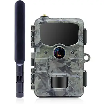 Фотоловушки за лов на диви животни клетъчни мрежи 4G с Wi-Fi, управление чрез приложение, проследяване на GPS, за защита срещу кражби за лов, охрана и градина