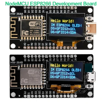 Такса за Разработка на NodeMCU ESP8266 с 0,96-инчов OLED-дисплей CH340 Водача Модул за Програмиране на Arduino IDE/Micropython