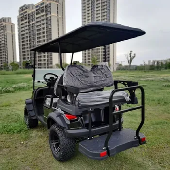 Най-продаваният в Америка на 4-местен класически електрически количката с мощност 4000 W, suv за личните ви ваканции и голф игрища на открито
