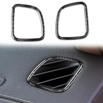 Декоративни стикери за отдушник от въглеродни влакна 2 елемента за Cadillac CTS 2008-2013 Аксесоари за интериор на автомобили