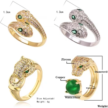 Стилно позлатените мъжко модно пръстен за момичета, благородно дамски бижута, модни аксесоари за жени